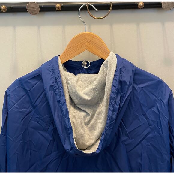 Olive + Oak Women's Windbreaker Jacket | Blue, Large, Lightweight, Hooded - Picture 6 of 8